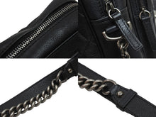 画像をギャラリービューアに読み込む, 極美品 CHANEL シャネル ショルダーバッグ マトラッセ チェーンショルダー 22番台 ブラック レザー ガンメタリック金具 中古 53297