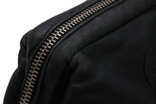 Load image into Gallery viewer, CHROME HEARTS クロムハーツ ポーチ コスメティックケース ダガー ブラック シルバー金具 良品 美品 53377
