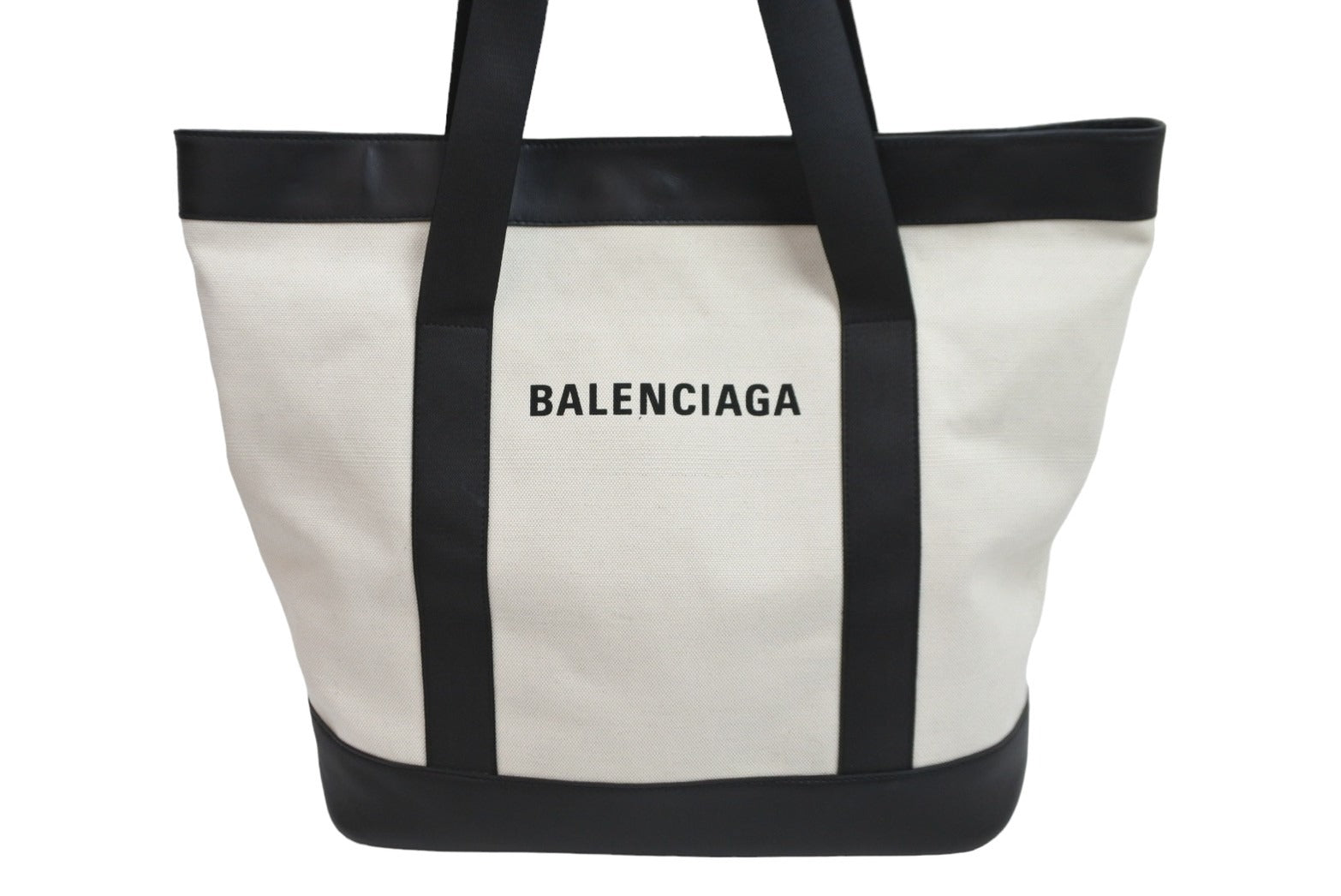 極美品 BALENCIAGA バレンシアガ トートバッグ コットンキャンバス