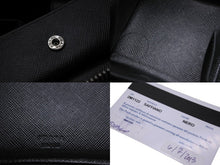 Load image into Gallery viewer, PRADA プラダ 長財布 小銭入れ カードケース ブラック レザー 2M1122 シルバー金具 美品 中古 53406