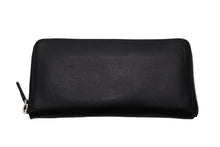 Load image into Gallery viewer, PRADA プラダ 長財布 小銭入れ カードケース ブラック レザー 2M1122 シルバー金具 美品 中古 53406