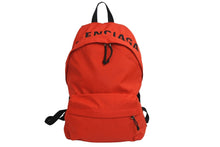 画像をギャラリービューアに読み込む, BALENCIAGA バレンシアガ リュック デイパック バックパック レッド ナイロン 507460 美品 中古 53409