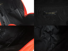 画像をギャラリービューアに読み込む, BALENCIAGA バレンシアガ リュック デイパック バックパック レッド ナイロン 507460 美品 中古 53409