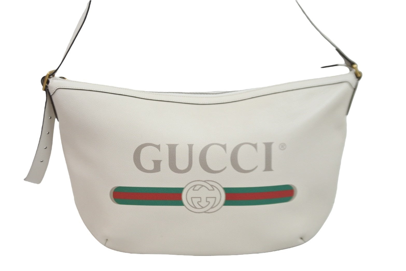 GUCCI グッチ ショルダーバッグ ホーボー 523588 525040 ホワイト