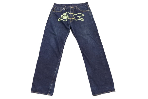 Billionaire Boys Club Billionaire Boys Club Running Dog Denim Pants Navy Luminous Size L Good Condition Used 53415