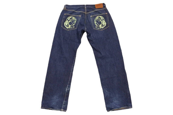 Billionaire Boys Club Billionaire Boys Club Running Dog Denim Pants Navy Luminous Size L Good Condition Used 53415