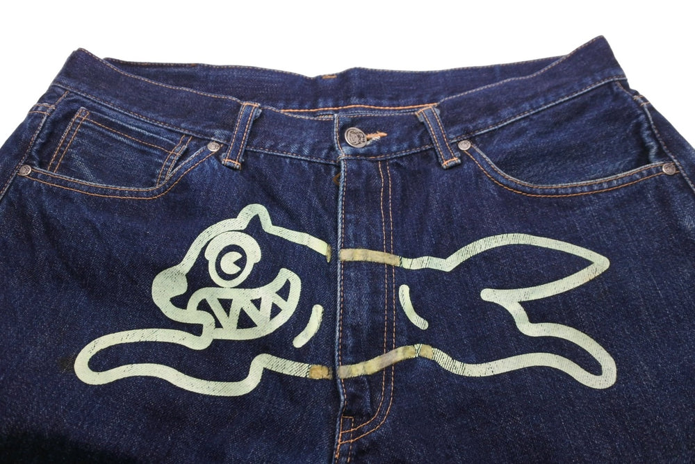 Billionaire Boys Club Billionaire Boys Club Running Dog Denim Pants Navy Luminous Size L Good Condition Used 53415