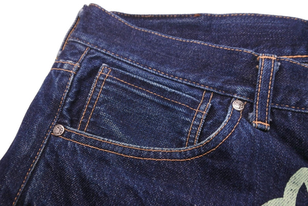 Billionaire Boys Club Billionaire Boys Club Running Dog Denim Pants Navy Luminous Size L Good Condition Used 53415