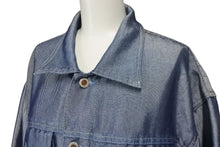 画像をギャラリービューアに読み込む, WU-TANG CLAN ウータンクラン デニムジャケット XL コットン ポリエステル ブルー シルバー金具 良品 中古 53444