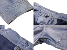 画像をギャラリービューアに読み込む, WU-TANG CLAN ウータンクラン デニムジャケット XL コットン ポリエステル ブルー シルバー金具 良品 中古 53444