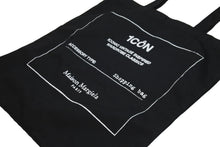 画像をギャラリービューアに読み込む, 新品同様 Maison Margiela メゾン マルジェラ トートバッグ ショッピングバッグ ブラック コットン S55WC0127 PR238 中古 53505