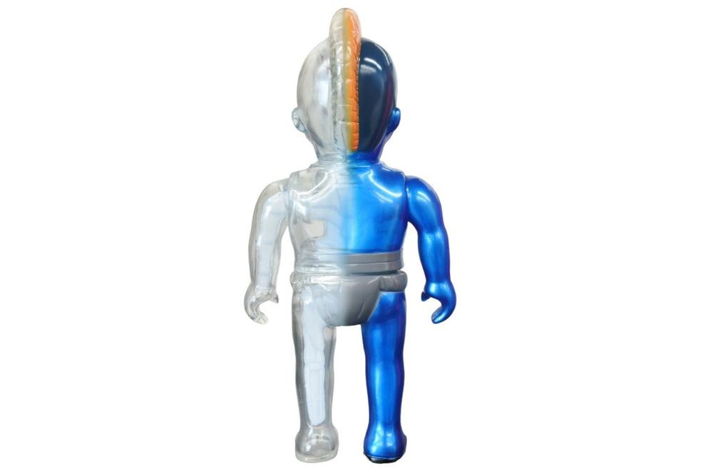新品同様 ゴッコ堂 goccodo 気合田くん ソフビ フィギュア クリア リアルヘッド AREA61 限定 中古 53509