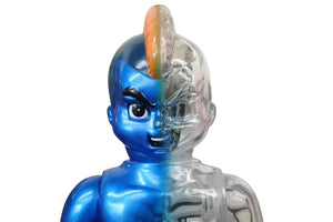Like new Goccodo Goccodo Kiaida-kun Soft Vinyl Figure Clear Real Head AREA61 Limited Used 53509