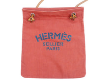 Load image into Gallery viewer, HERMES エルメス ショルダーバッグ ワンショルダー アリーヌMM レッド カーフスキン T刻印 シルバー金具 美品 中古 53549