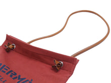 Load image into Gallery viewer, HERMES エルメス ショルダーバッグ ワンショルダー アリーヌMM レッド カーフスキン T刻印 シルバー金具 美品 中古 53549