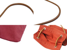 Load image into Gallery viewer, HERMES エルメス ショルダーバッグ ワンショルダー アリーヌMM レッド カーフスキン T刻印 シルバー金具 美品 中古 53549