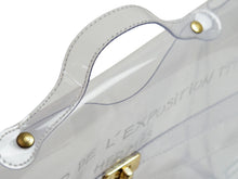 Load image into Gallery viewer, HERMES エルメス ビニール ケリー ヴィンテージ ハンドバッグ ターンロック式 スケルトン クリア ゴールド金具 美品 中古 53583