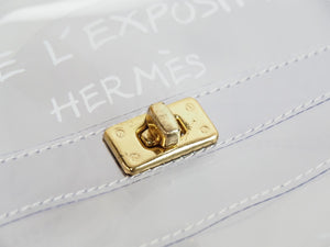 HERMES エルメス ビニール ケリー ヴィンテージ ハンドバッグ ターン