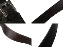 画像をギャラリービューアに読み込む, FENDI フェンディ ショルダーバッグ マンマバケット ズッカ柄 ブラウン ブラック シルバー金具 美品 中古 53611