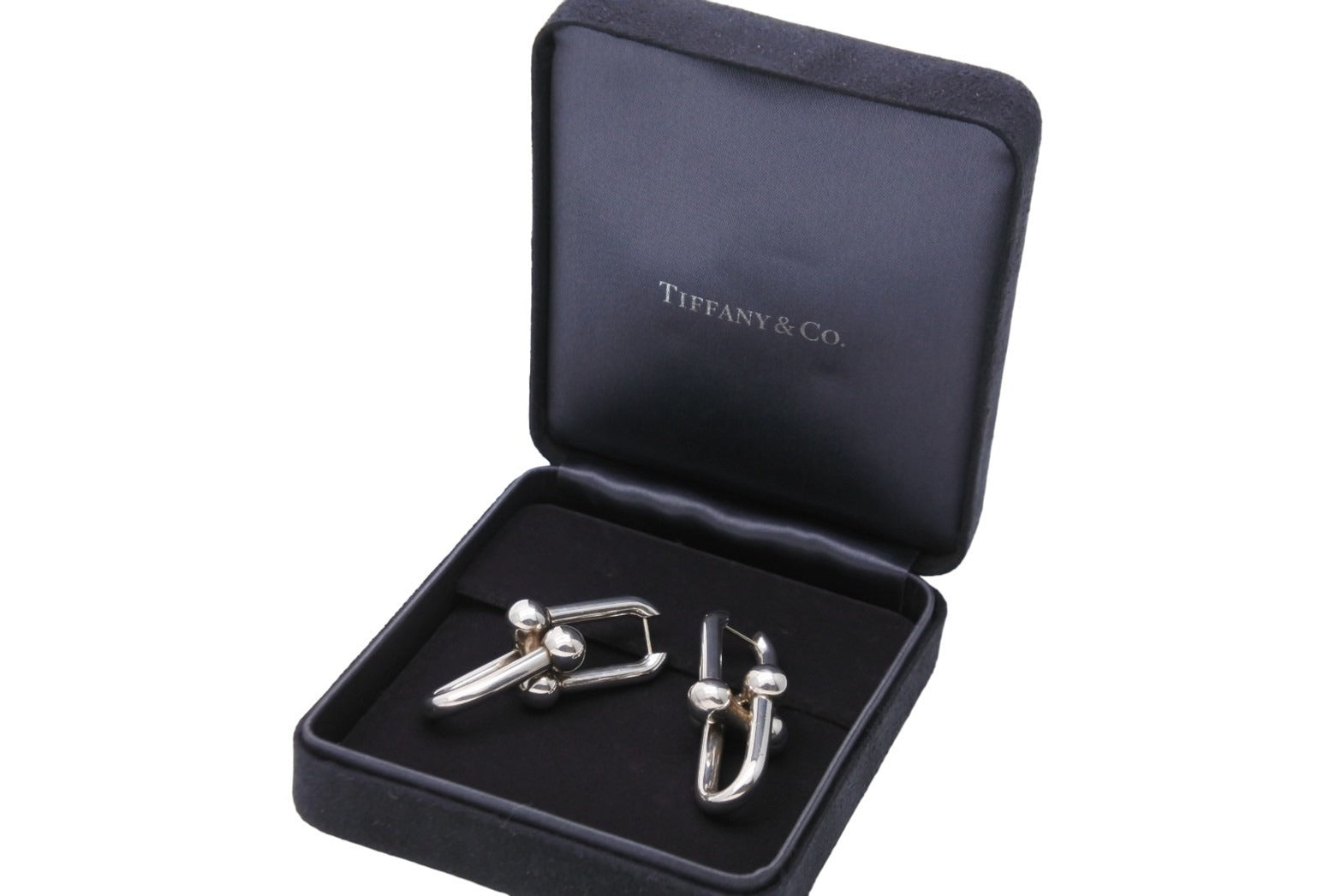 TIFFANY&Co. ティファニー ハードウェア リンク ピアス スターリングシルバー 925 19g アクセサリー 60013153 美品 中古  53614 – Casanova Vintage