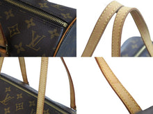 画像をギャラリービューアに読み込む, LOUIS VUITTON ルイ・ヴィトン パピヨン ショルダーバッグ モノグラム ロゴ ブラウン ゴールド金具 M51365 良品 中古 53637