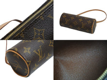 画像をギャラリービューアに読み込む, LOUIS VUITTON ルイ・ヴィトン パピヨン ショルダーバッグ モノグラム ロゴ ブラウン ゴールド金具 M51365 良品 中古 53637
