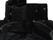 Load image into Gallery viewer, PRADA プラダ トートバッグ ハンドバッグ チェーン ブラック ナイロン シルバー金具 美品 中古 53673
