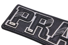 Load image into Gallery viewer, 極美品 PRADA プラダ キーリング キーホルダー 2TL254 イタリア製 サフィアーノレザー メタル ブラック グレー シルバー 中古 53689