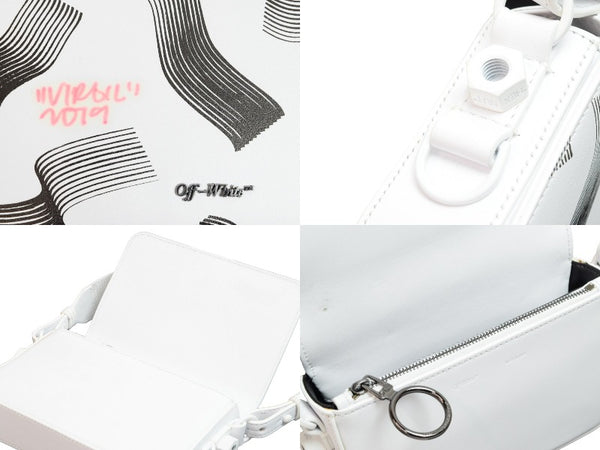 Very Good Condition OFF-WHITE Shoulder Bag Signed by Virgil White 0WNA038T19423015 Used 53694