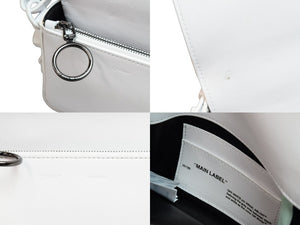 Very Good Condition OFF-WHITE Shoulder Bag Signed by Virgil White 0WNA038T19423015 Used 53694