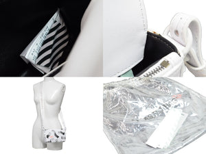 Very Good Condition OFF-WHITE Shoulder Bag Signed by Virgil White 0WNA038T19423015 Used 53694