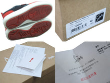 画像をギャラリービューアに読み込む, Christian Louboutin クリスチャンルブタン スニーカー ローカット レザー パテント スエード レッド サイズ40 美品 中古 53716