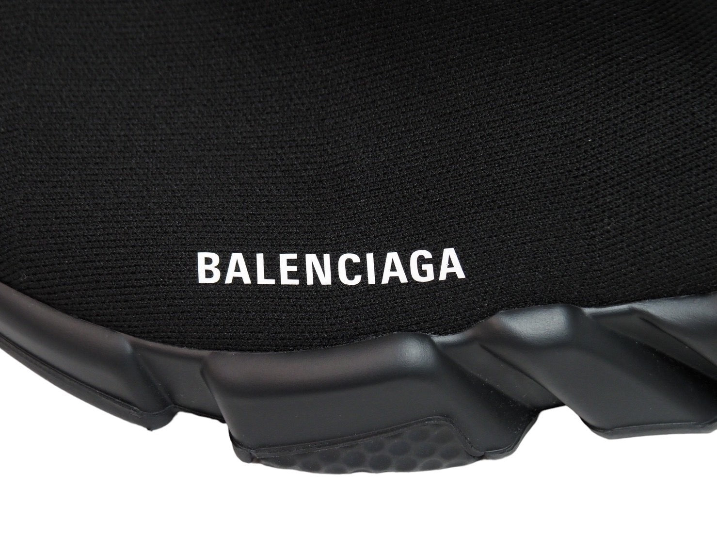 極美品 BALENCIAGA バレンシアガ スニーカー スピードトレーナー SPEED TRAINER ブラック サイズ40 中古 53730 –  Casanova Vintage