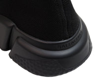 画像をギャラリービューアに読み込む, 極美品 BALENCIAGA バレンシアガ スニーカー スピードトレーナー SPEED TRAINER ブラック サイズ40 中古 53730