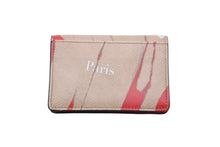 Load image into Gallery viewer, Christian Louboutin クリスチャンルブタン カードケース 名刺入れ ロゴ入り レザー PVC クラフトカラー 美品 中古 53743