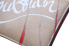 Load image into Gallery viewer, Christian Louboutin クリスチャンルブタン カードケース 名刺入れ ロゴ入り レザー PVC クラフトカラー 美品 中古 53743
