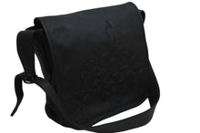 画像をギャラリービューアに読み込む, 極美品 CHROME HEARTS クロムハーツ ショルダーバッグ セメタリークロスパッチ メールバック レザー 中古 53772