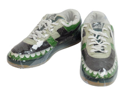 A BATHING APE × KAWS BAPE STA A BATHING APE KAWS BAPE STA sneakers green shoes 29cm used 53775