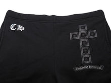 Load image into Gallery viewer, CHROME HEARTS クロムハーツ スエットパンツ ボトムス CHプラス ロゴ ブラック コットン サイズL 美品 中古 53781