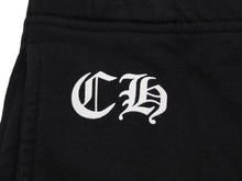 Load image into Gallery viewer, CHROME HEARTS クロムハーツ スエットパンツ ボトムス CHプラス ロゴ ブラック コットン サイズL 美品 中古 53781