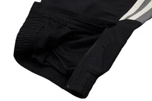 画像をギャラリービューアに読み込む, 極美品 BALENCIAGA バレンシアガ 22SS サイドライントラックパンツ ナイロン 681254 ブラック ホワイト サイズM 中古 53787
