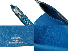 Load image into Gallery viewer, 極美品 HERMES エルメス 手帳カバー アジェンダ ブルー系 レザー Y刻印 中古 53811