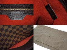 画像をギャラリービューアに読み込む, 新品同様 LOUIS VUITTON ルイ・ヴィトン ハンドバッグ トリアナ ダミエキャンバス N51150 ゴールド金具 中古 53825