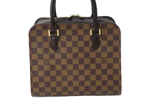 画像をギャラリービューアに読み込む, 新品同様 LOUIS VUITTON ルイ・ヴィトン ハンドバッグ トリアナ ダミエキャンバス N51150 ゴールド金具 中古 53825