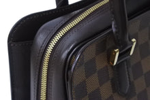 画像をギャラリービューアに読み込む, 新品同様 LOUIS VUITTON ルイ・ヴィトン ハンドバッグ トリアナ ダミエキャンバス N51150 ゴールド金具 中古 53825