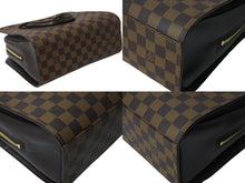 画像をギャラリービューアに読み込む, 新品同様 LOUIS VUITTON ルイ・ヴィトン ハンドバッグ トリアナ ダミエキャンバス N51150 ゴールド金具 中古 53825