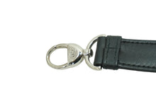Load image into Gallery viewer, ChristianDior クリスチャンディオール ショルダーストラップ CDロゴ 替え用 レザー ブラック シルバー金具 美品 中古 53844