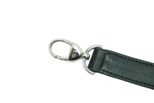 Load image into Gallery viewer, ChristianDior クリスチャンディオール ショルダーストラップ CDロゴ 替え用 レザー ブラック シルバー金具 美品 中古 53844