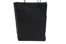 画像をギャラリービューアに読み込む, BALENCIAGA バレンシアガ トートバッグ ノースサウス ショッピングバッグM 482545 ブラック シルバー金具 美品 中古 53944