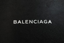 画像をギャラリービューアに読み込む, BALENCIAGA バレンシアガ トートバッグ ノースサウス ショッピングバッグM 482545 ブラック シルバー金具 美品 中古 53944